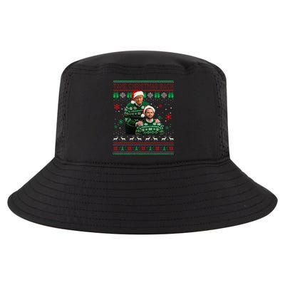 Trump Vance Brothers Make Christmas Great Again Santa Cool Comfort Performance Bucket Hat