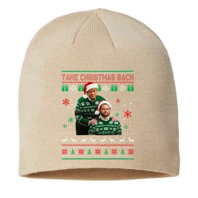 Trump Vance Brothers Make Christmas Great Again Santa Sustainable Beanie