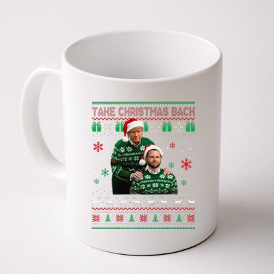 Trump Vance Brothers Make Christmas Great Again Santa Coffee Mug