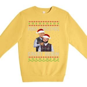 Trump Vance Brothers Make Christmas Great Again Santa Premium Crewneck Sweatshirt