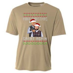 Trump Vance Brothers Make Christmas Great Again Santa Cooling Performance Crew T-Shirt