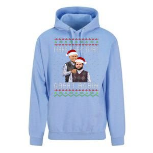 Trump Vance Brothers Make Christmas Great Again Santa Unisex Surf Hoodie