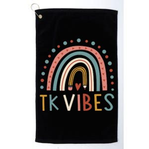 TK Vibes Back To School Student Teacher Platinum Collection Golf Towel