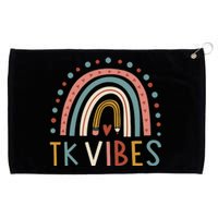 TK Vibes Back To School Student Teacher Grommeted Golf Towel