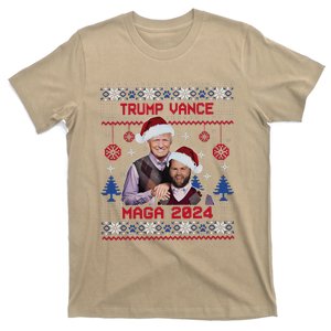 Trump Vance Brothers Make Christmas Great Again Santa T-Shirt