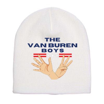 The Van Buren 90s Pop Culture Short Acrylic Beanie