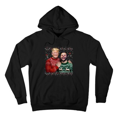 Trump Vance Brothers Funny Ugly Christmas Xmas Sweater Trump Hoodie