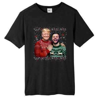 Trump Vance Brothers Funny Ugly Christmas Xmas Sweater Trump Tall Fusion ChromaSoft Performance T-Shirt