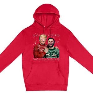 Trump Vance Brothers Funny Ugly Christmas Xmas Sweater Trump Premium Pullover Hoodie