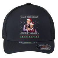 Trump Vance Brothers Make Christmas Great Again Santa Flexfit Unipanel Trucker Cap