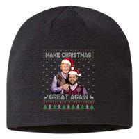 Trump Vance Brothers Make Christmas Great Again Santa Sustainable Beanie