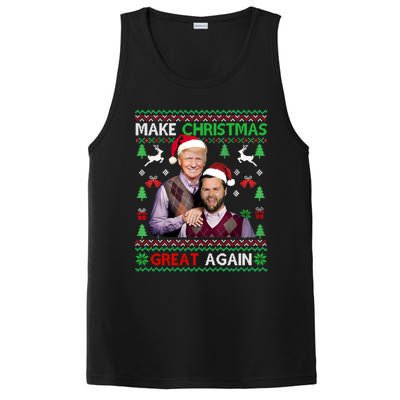 Trump Vance Brothers Funny Make Christmas Great Again Gift PosiCharge Competitor Tank