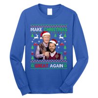 Trump Vance Brothers Funny Make Christmas Great Again Gift Long Sleeve Shirt