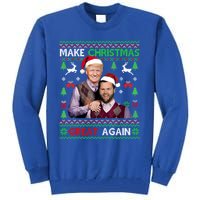 Trump Vance Brothers Funny Make Christmas Great Again Gift Tall Sweatshirt