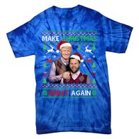 Trump Vance Brothers Funny Make Christmas Great Again Gift Tie-Dye T-Shirt