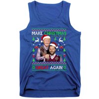 Trump Vance Brothers Funny Make Christmas Great Again Gift Tank Top