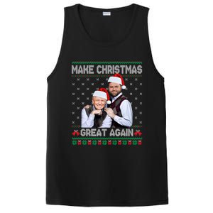 Trump Vance Brothers Make Christmas Great Again Ugly Gift PosiCharge Competitor Tank