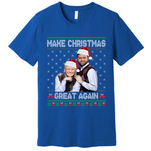 Trump Vance Brothers Make Christmas Great Again Ugly Gift Premium T-Shirt