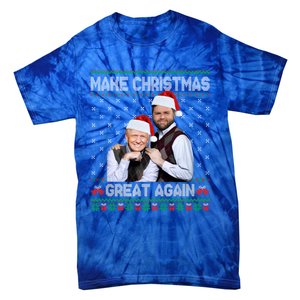 Trump Vance Brothers Make Christmas Great Again Ugly Gift Tie-Dye T-Shirt