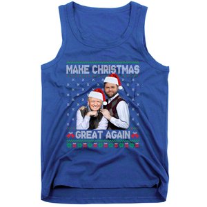 Trump Vance Brothers Make Christmas Great Again Ugly Gift Tank Top