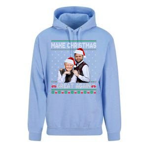 Trump Vance Brothers Make Christmas Great Again Ugly Gift Unisex Surf Hoodie