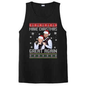 Trump Vance Brothers Make Christmas Great Again Ugly Gift PosiCharge Competitor Tank