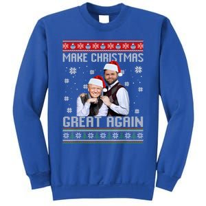 Trump Vance Brothers Make Christmas Great Again Ugly Gift Sweatshirt