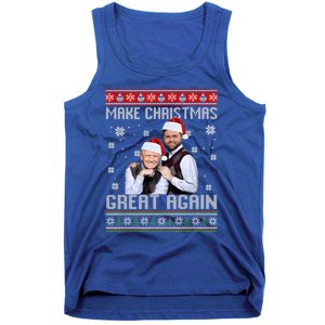 Trump Vance Brothers Make Christmas Great Again Ugly Gift Tank Top