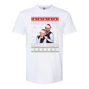 Trump Vance Brothers Make Christmas Great Again Ugly Gift Softstyle CVC T-Shirt