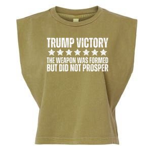 Trump Victory Christian Weapon Formed But Did Not Prosper Garment-Dyed Women's Muscle Tee