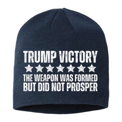 Trump Victory Christian Weapon Formed But Did Not Prosper Sustainable Beanie