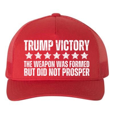 Trump Victory Christian Weapon Formed But Did Not Prosper Yupoong Adult 5-Panel Trucker Hat