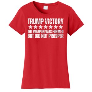 Trump Victory Christian Weapon Formed But Did Not Prosper Women's T-Shirt