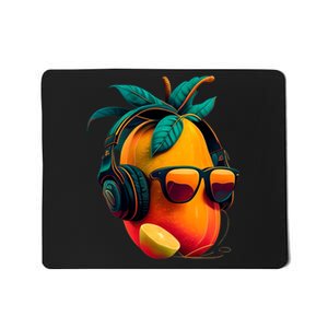 Tropical Vibes Chill Mango DJ Summer Music Style Mousepad