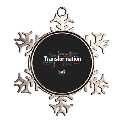 Transformation V2r Consulting Metallic Star Ornament