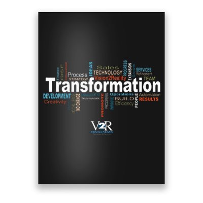 Transformation V2r Consulting Poster