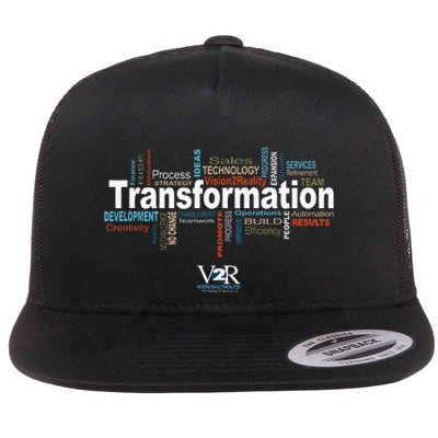 Transformation V2r Consulting Flat Bill Trucker Hat
