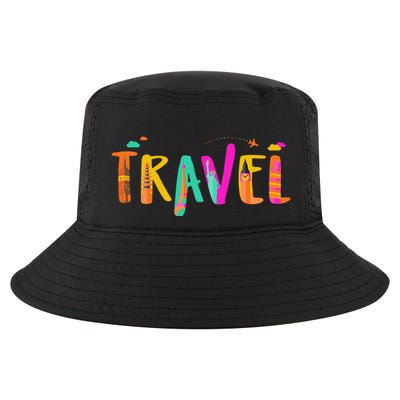 Travel Vacation Cute Gift Cool Comfort Performance Bucket Hat