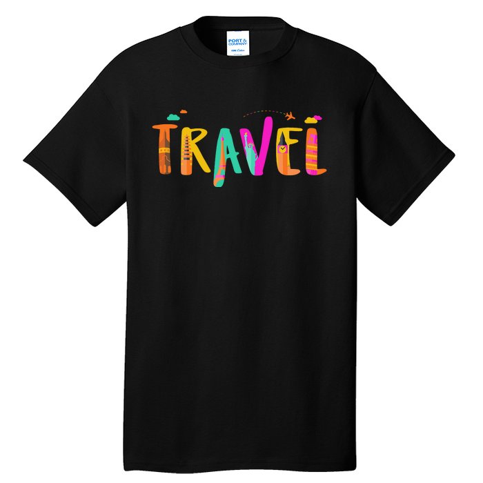 Travel Vacation Cute Gift Tall T-Shirt