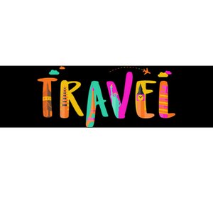 Travel Vacation Cute Gift Bumper Sticker