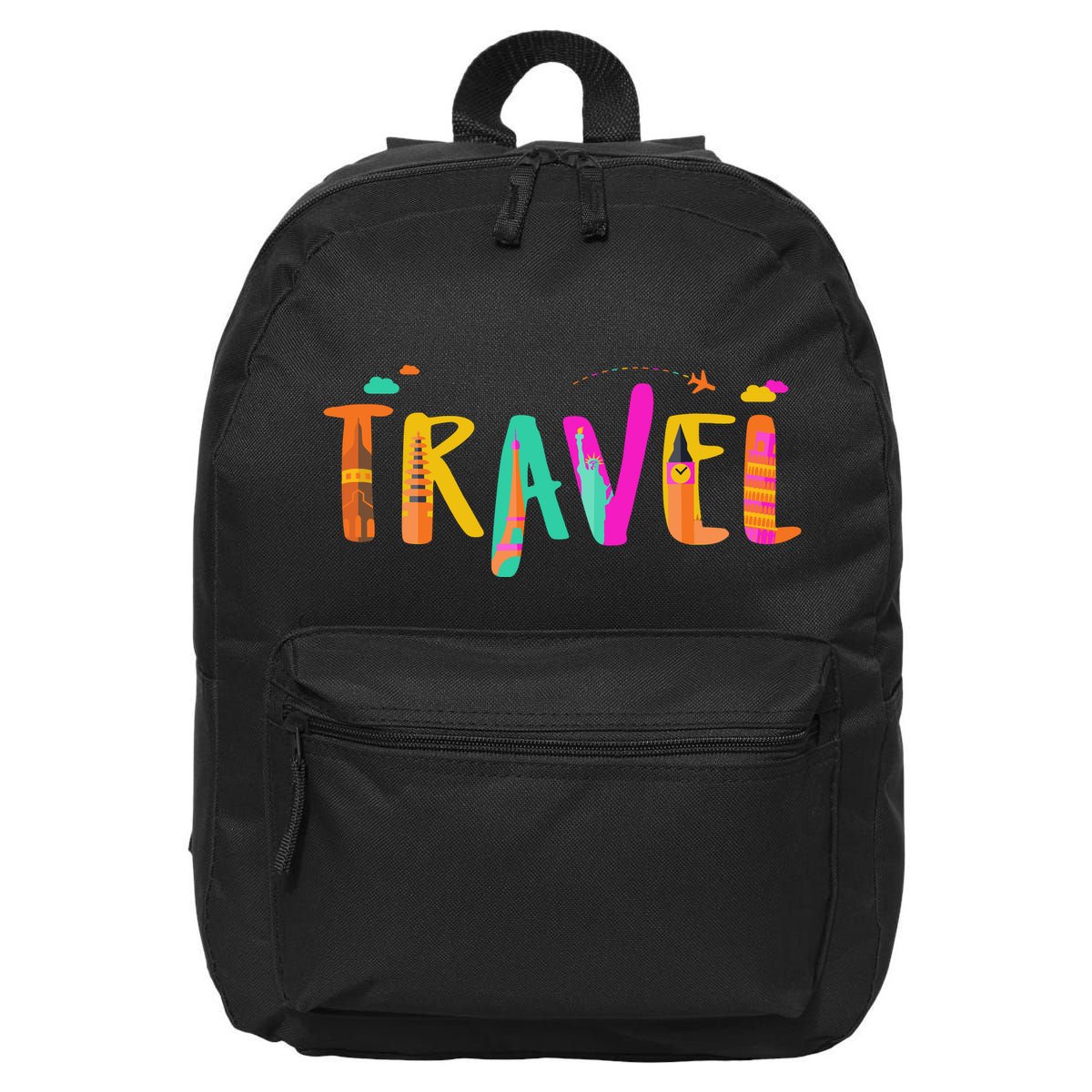 Travel Vacation Cute Gift 16 in Basic Backpack