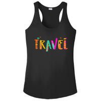 Travel Vacation Cute Gift Ladies PosiCharge Competitor Racerback Tank