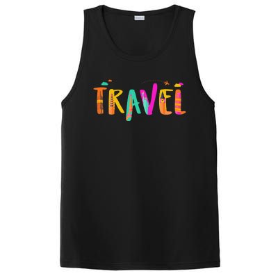 Travel Vacation Cute Gift PosiCharge Competitor Tank