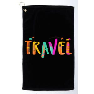 Travel Vacation Cute Gift Platinum Collection Golf Towel