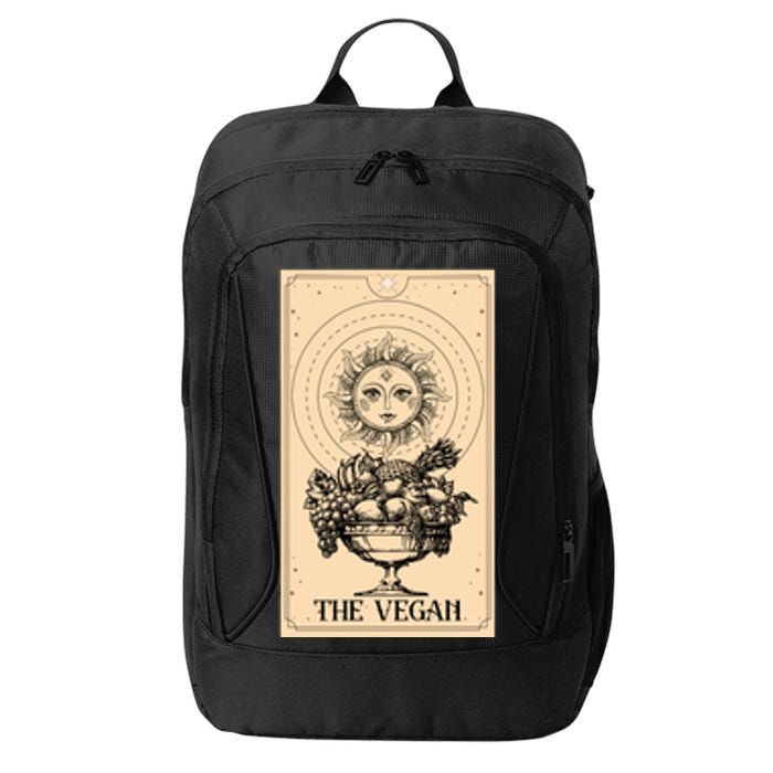 The Vegan Cute Tarot Card City Backpack