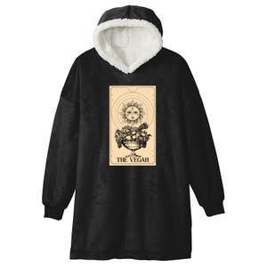 The Vegan Cute Tarot Card Hooded Wearable Blanket