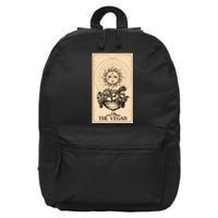 The Vegan Cute Tarot Card 16 in Basic Backpack