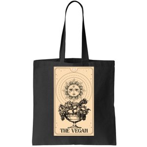 The Vegan Cute Tarot Card Tote Bag