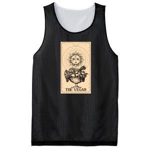 The Vegan Cute Tarot Card Mesh Reversible Basketball Jersey Tank