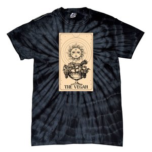 The Vegan Cute Tarot Card Tie-Dye T-Shirt